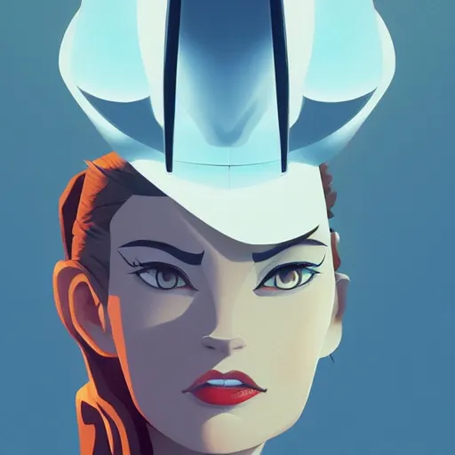 Image similar to face icon stylized minimalist casablanca, loftis, cory behance hd by jesper ejsing, by rhads, makoto shinkai and lois van baarle, ilya kuvshinov, rossdraws global illumination