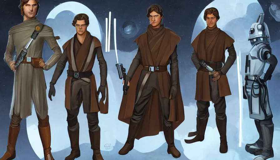 Image similar to character concept arts and ideas of jacen solo from star wars legends