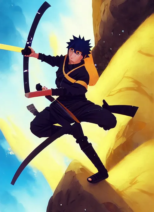 Naruto Uzumaki Top-Artwork by @BaisArt