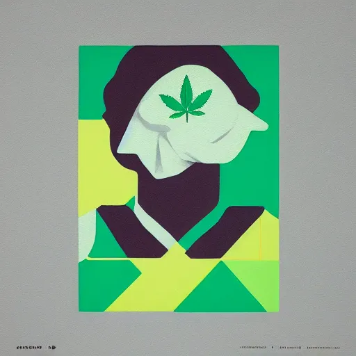 Image similar to Marijuana profile picture by Sachin Teng, symetrical, Organic Painting , Leaf Green, adidas, Green smoke, Impressive, Award Winning, Warm, Good Vibes, Positive, geometric shapes, energetic, intricate background, graffiti, street art:2 by Sachin Teng:4