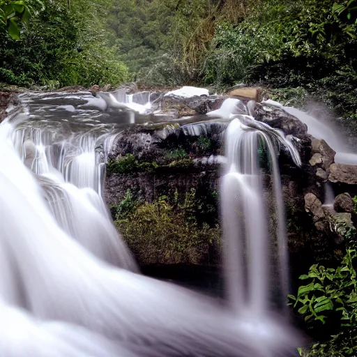 Image similar to spectacular waterfalls, winning award photo. canon rf 8 5 mm,