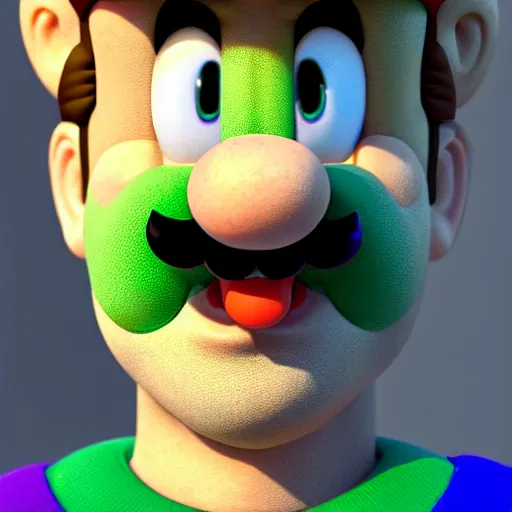 Prompt: mario, luigi, wario, and waluigi all combined into one person as one person, as one person, as one individual, realistic hyperrealistic 4 k resolution 8 k resolution highly detailed very detailed extremely detailed hd quality detailed face very detailed face extremely detailed face trending on artstation, modern portrait, modern photograph, dramatic