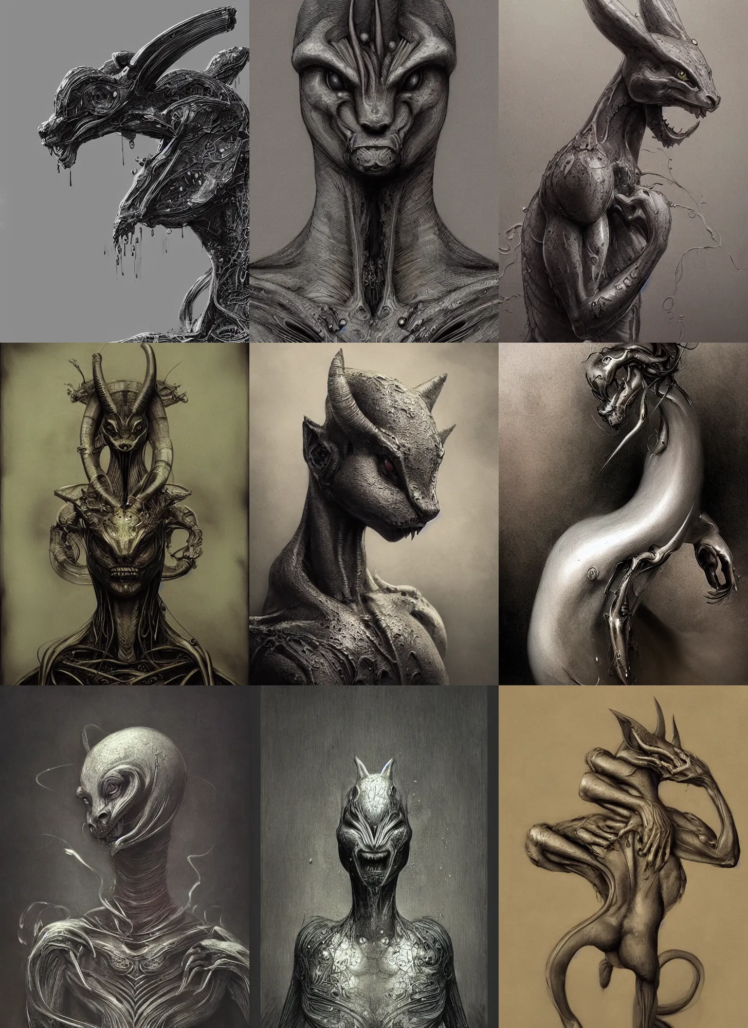 Prompt: wet plate of mewtwo , intricate, highly detailed, artstation, sharp focus, illustration, rutkowski, giger, beksinski barlow