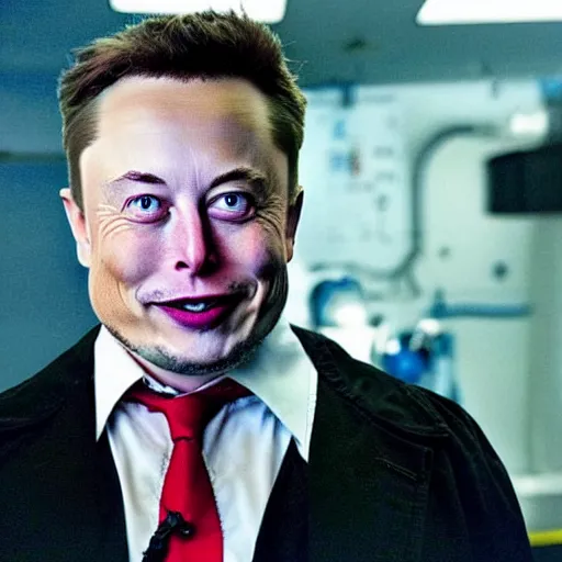 Image similar to elon musk as doctor eggman in sonic live action movie , 8k resolution, full HD, cinematic lighting, award winning, anatomically correct