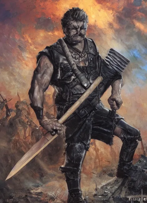 Image similar to Battleaxe