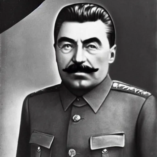 Prompt: “Joseph Stalin is the prime minister of modern Spain, 50mm portait photograph”