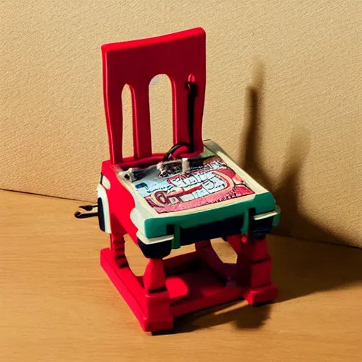 a toy electric chair Stable Diffusion
