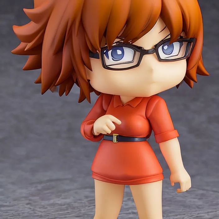 Image similar to Velma, An anime Nendoroid of Spike Spiegel, figurine, detailed product photo