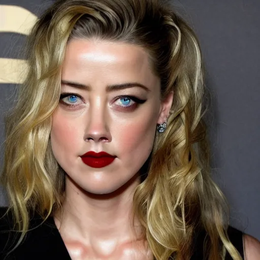 Prompt: amber heard in jail