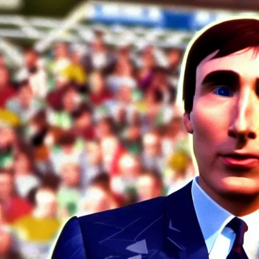 Image similar to Screenshot of Steve coogans Alan partridge in Fifa 22