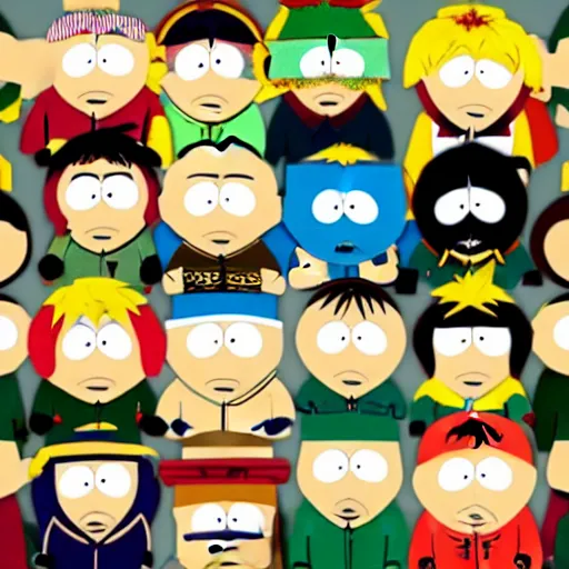 South Park Characters In Real Life. Stable Diffusion + ControlNet