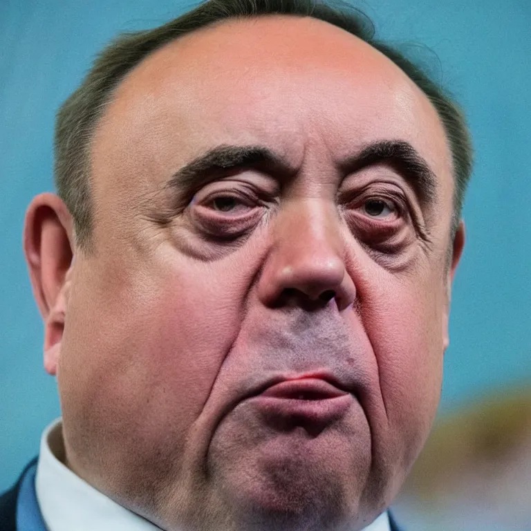 Prompt: alex salmond as a salmon