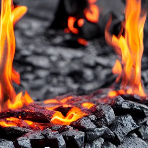 Image similar to stretch Armstrong starting to melt on hot coals