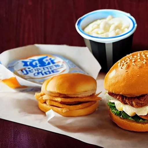 Image similar to Photo from article: Better than popeyes and chick-fil-a inside the new white castle spicy chicken sandwich which changed fast food