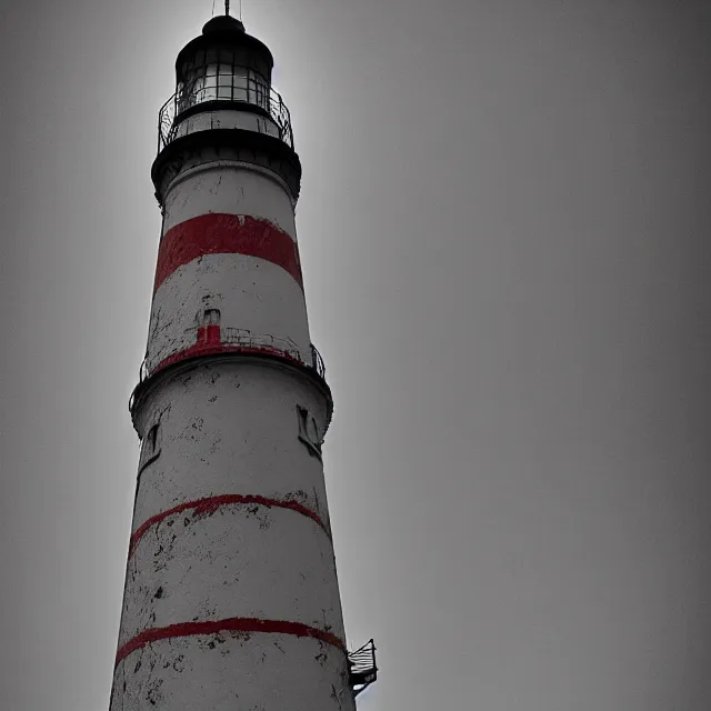 Image similar to a beautiful view of silent hill lighthouse, ultra detailed