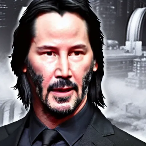 Prompt: keanu reeves as ghostrider 4 k detailed super realistic