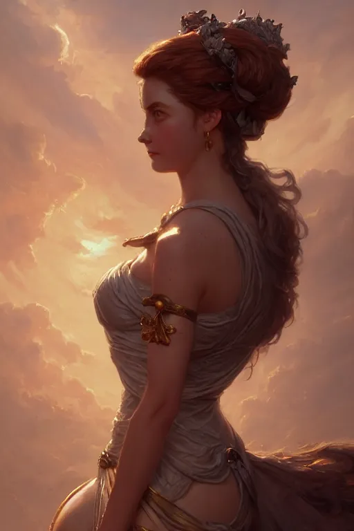 Prompt: goddess of the france, highly detailed, digital painting, artstation, concept art, smooth, sharp focus, illustration, unreal engine 5, 8 k, art by artgerm and greg rutkowski and edgar maxence