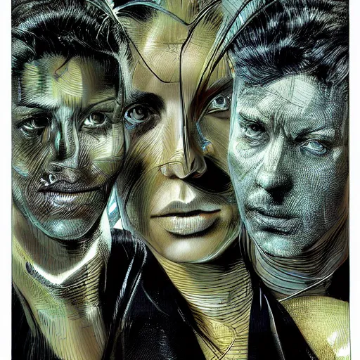 Prompt: portrait of the future of the human race, by deodato, mike, highly detailed, elegant, sophisticated, mesmerizing