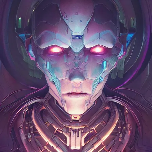 Prompt: chtulhu decepticon portrait by charles vess and james jean and erik jones and rhads, inspired byy ghost in the shell, 3 d octane render, beeple, beautiful fine face features, intricate high details, sharp, ultradetailed