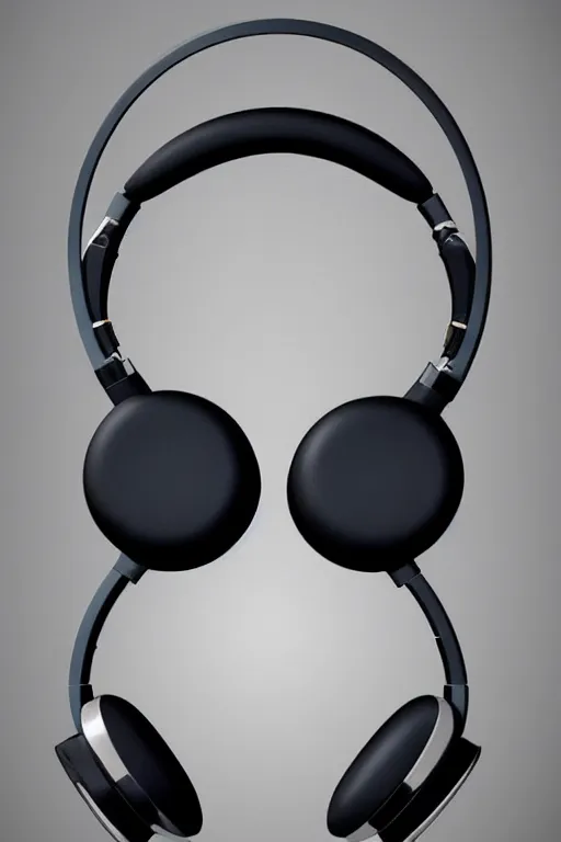 Prompt: headphones by futura 2 0 0 0, hd, artstation
