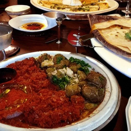 Prompt: armenian restaurant dinner yelp