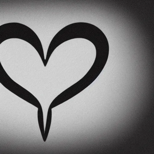 Prompt: clean black and white print on white paper, high contrast, logo of dancer silhouette forming a symmetric heart