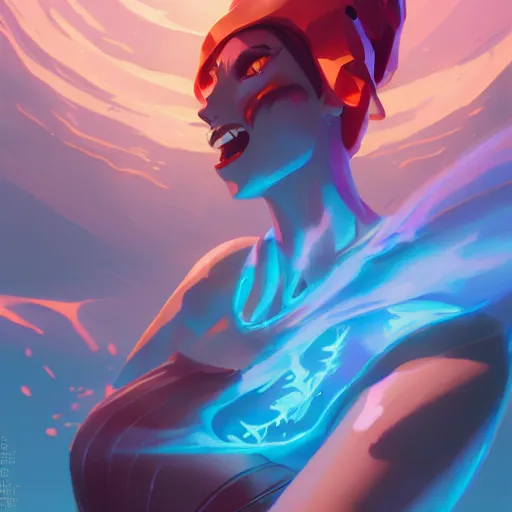 Prompt: megaera from hades game, 4 k, hd 2 0 2 2 3 d global illumination rtx hdr style radiating a glowing aura global fanart artstation by jesper ejsing, by rhads, makoto shinkai and lois van baarle, ilya kuvshinov, rossdraws digital painting, illustration, cinematic lighting pixar and disney unreal