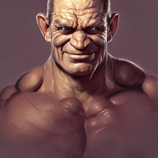 Image similar to a masterpiece of popeye with huge biceps. very detailed eyes. intricate, elegant, highly detailed. trending on artstation, digital art, by stanley artgerm lau, wlop, rossdraws, james jean, andrei riabovitchev, marc simonetti, yoshitaka amano