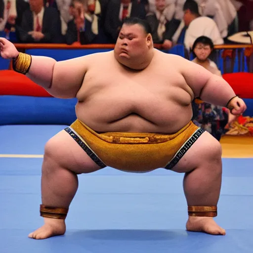 Image similar to mr. t sumo wrestler