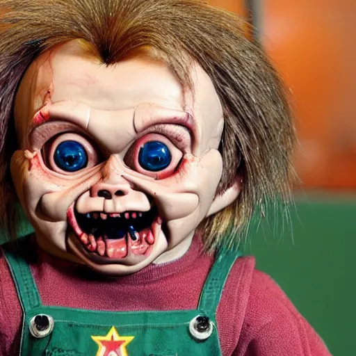 Image similar to Imploded Chucky