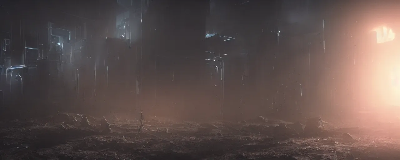 Prompt: dark scifi, octane render