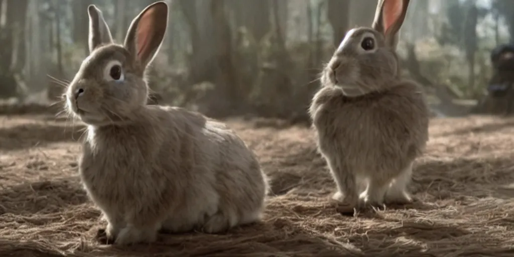 Image similar to a rabbit in the movie star wars screenshot