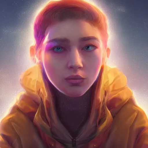 Prompt: detailed portrait of an interdimensional traveler. extremely detailed. beautiful lighting. trending on artstation.