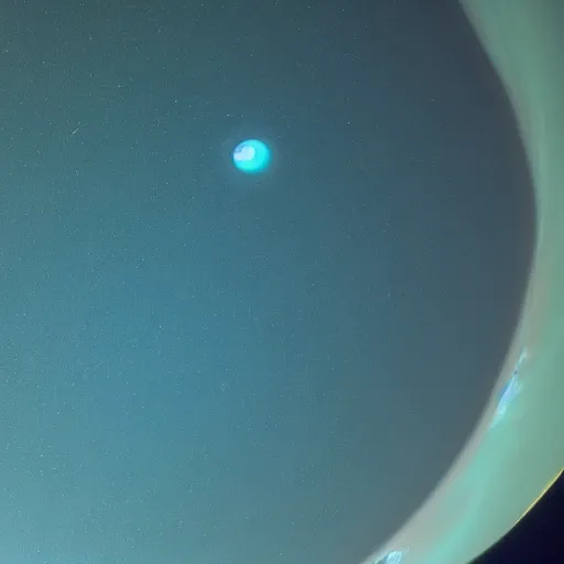 Image similar to drone shot of the clouds of neptune, super - detailed, slightly grainy,