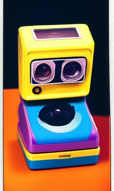 Image similar to colorful chromatic abberation, 9 0 s toy commercial, photo from the 7 0 s, polaroid photo,