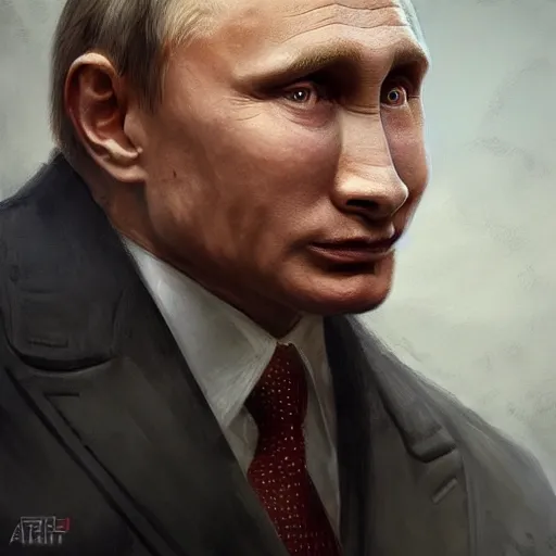 Image similar to putin mixed with a monkey, funeral, portrait, highly detailed, full body, digital painting, trending on artstation, concept art, sharp focus, illustration, art by artgerm and greg rutkowski and magali villeneuve