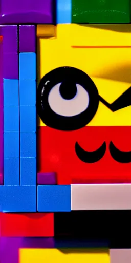 Prompt: Scary Lego character, bright colors, 3D, 4k, plain background as done by Pixar