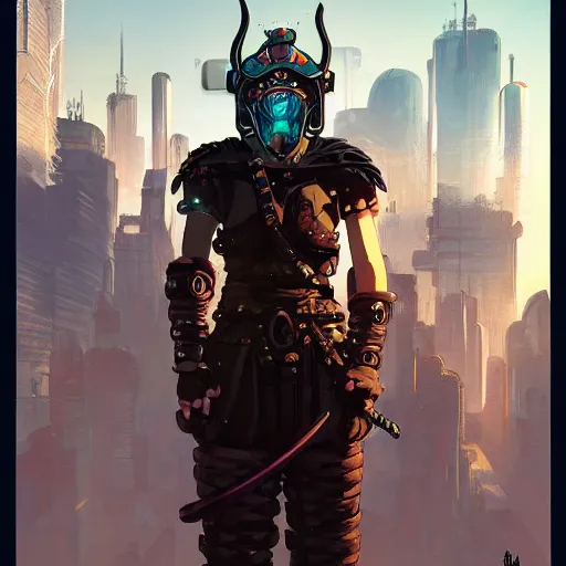 Image similar to cyberpunk viking helmet mask warrior goddess robot ninja fantasy, art gta 5 cover, official fanart behance hd artstation by jesper ejsing, by rhads, makoto shinkai and lois van baarle, ilya kuvshinov, ossdraws