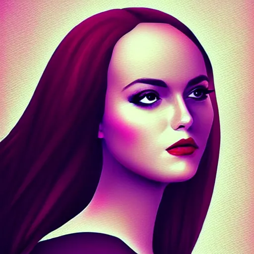 Image similar to lady jessica, pinterest, digital art, beautiful portrait