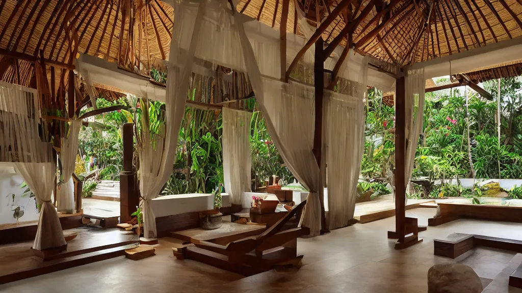 Image similar to bali interior indoor architecture