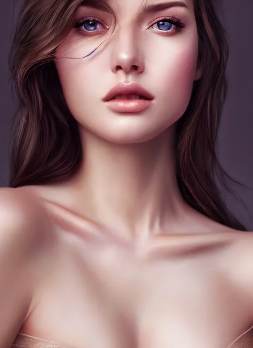 Image similar to a gorgeous female photo, professionally retouched, soft lighting, realistic, smooth face, full body shot, torso, dress, perfect eyes, wide angle, sharp focus on eyes, 8 k high definition, insanely detailed, intricate, elegant, art by artgerm and jason chan and mark litvokin