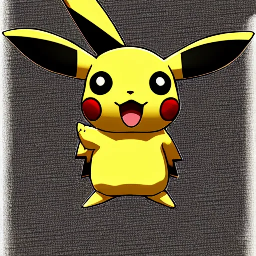 Image similar to Pikachu in a steampunk style