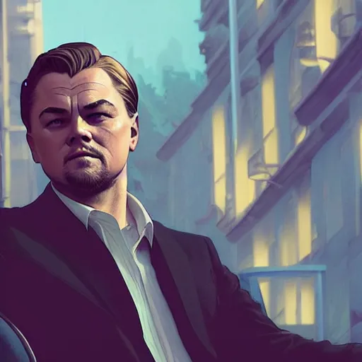 Image similar to Leonardo Dicaprio Cheers Meme , RPG Reference, art by ilya kuvshinov, artgerm, Alphonse mucha, and Greg Rutkowski, Trending on Artstation, octane render, Insanely Detailed, 8k, HD