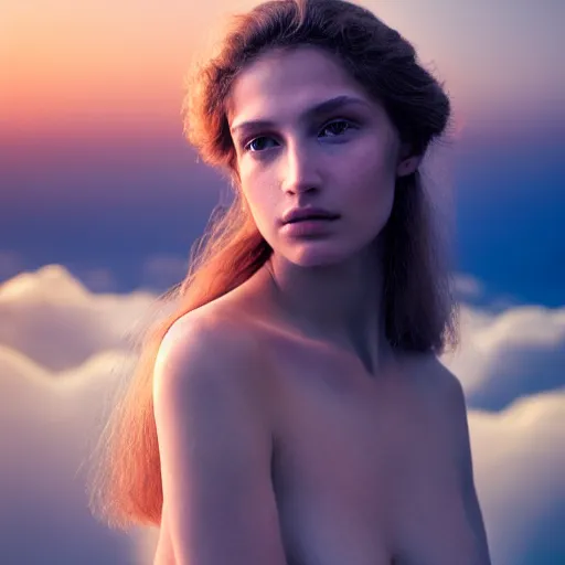 Prompt: photographic portrait of a stunningly beautiful greek renaissance female in soft dreamy light at sunset, contemporary fashion shoot, by edward robert hughes, annie leibovitz and steve mccurry, david lazar, jimmy nelsson, breathtaking, 8 k resolution, extremely detailed, beautiful, establishing shot, artistic, hyperrealistic, beautiful face, octane render