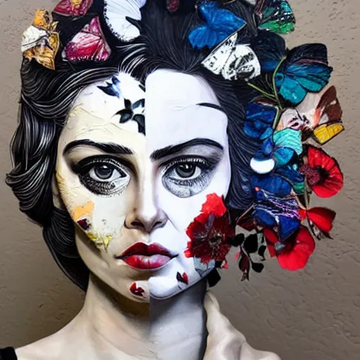 Image similar to A beautiful sculpture by Sandra Chevrier