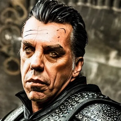 Image similar to Till Lindemann in the Witcher