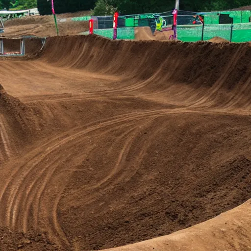 Image similar to dirt bike track layout