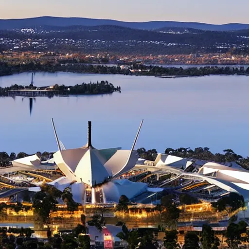 Image similar to canberra in 2 0 7 0