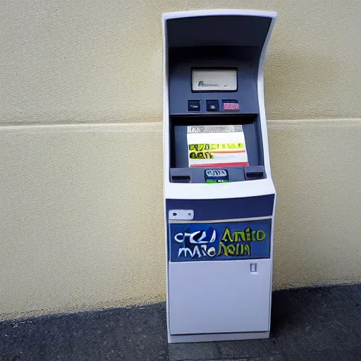 Image similar to crazy ATM machine