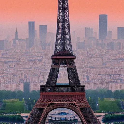 Image similar to rejected designs for the eiffel tower